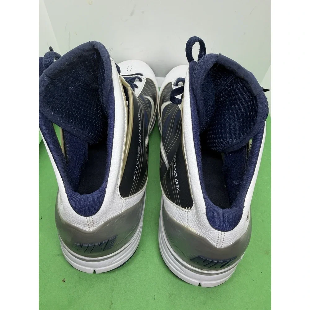 Nike Hyperize Navy White Basketball Shoes 367181-115 US Size 16